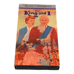 Vintage The King and I VHS Rodgers & Hammerstein 1956 CBS Fox Yul Brynner Hi-Fi
